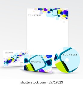 Business style templates. Vector illustration.