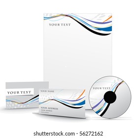 Business style templates. Vector illustration.