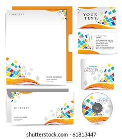 Business style templates for your project design, Vector illustration.