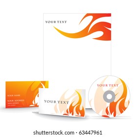 Business style templates for your project design, Vector illustration.