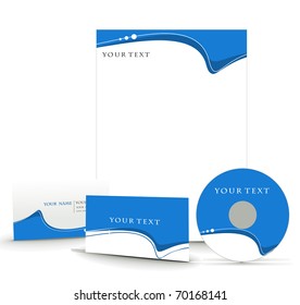 Business style templates for your project design, Vector illustration.