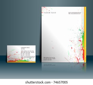 Business style templates for your project design, Vector illustration.