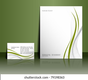 Business style templates for your project design, Vector illustration.