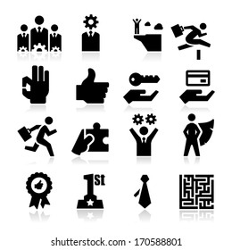 Business Success Icons 