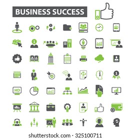 business success icons