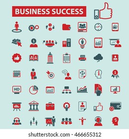 business success icons