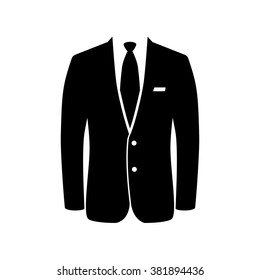 Business Suit Icon Stock Vector (Royalty Free) 381894436 | Shutterstock