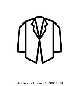 Business suit icon vector design