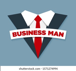 Business suit icon vector illustration