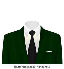 business suit vector