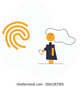 Business support abstract concept vector illustrations.
