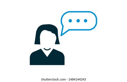 Business support vector icon - vector