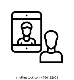 Business - Tablet Chat