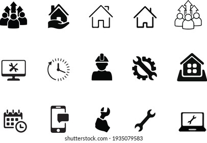 business tags and logos made as vector graphics for use on websites. entrepreneurship, self-development, remote work
