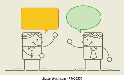 business talk