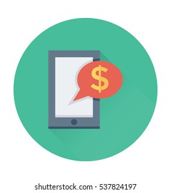 Business Talk Vector Icon 