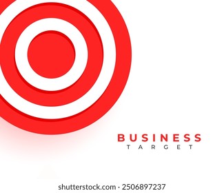 business target goal dartboard concept background design vector