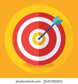 business target goal vector icon eps