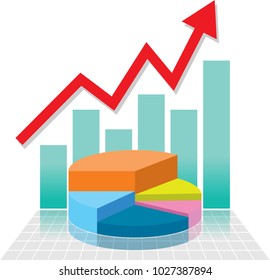 business Target graph ,goal, vector