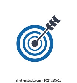 Business target icon