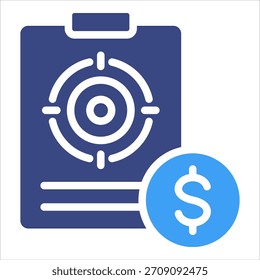 Business Target Icon Element For Design