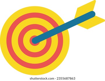 Vektorgrafik des Geschäftszielsymbol