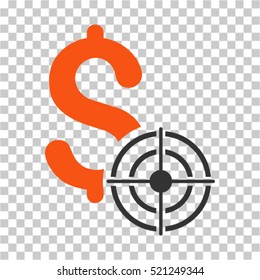 Business Target icon. Vector pictograph style is a flat symbol, color, chess transparent background. Designed for software and web interface toolbars and menus.