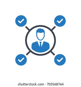 Business Task Done Icon