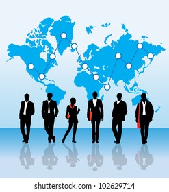 Equipo de negocios