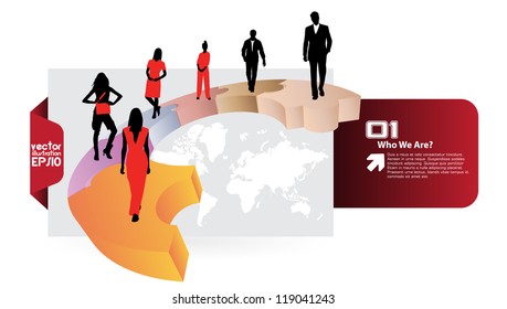Equipo de negocios