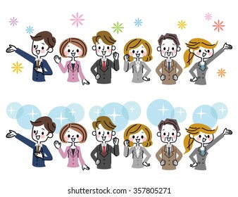 Equipo de negocios