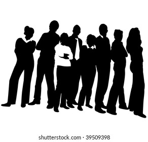 equipo de negocios