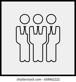 Business team.