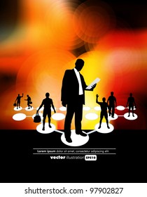Equipo de negocios