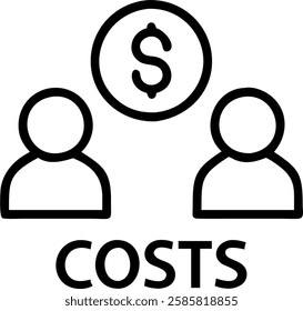 Business team analyzing cost trends in collaborative workspace copy space concept as A business team analyzes cost trends in a collaborative workspace focusing on identifying and managing marginal cos