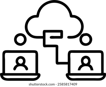 Business team collaborating on cloud based tools glossy background copy space below. concept as A business team collaborating using cloud based tools on laptops and tablets set against a glossy backgr