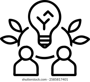 Business team collaborating on digital green initiatives in environment setting copy space concept as A business team collaborates on digital green initiatives in an environment setting highlighting t