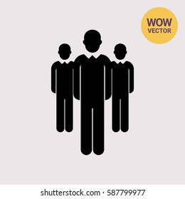 Business team concept icon