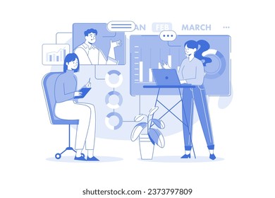 Business Team Doing Business Planning