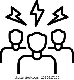 Business team experiencing high workload stress in collaborative environment copy space concept as A business team experiences high workload stress in a collaborative environment highlighting the chal