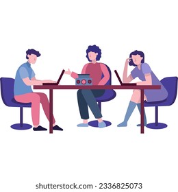 Business team group vector project management icon