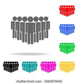 business team icon. Elements of teamwork multi colored icons. Premium quality graphic design icon. Simple icon for websites, web design, mobile app, info graphics on white background