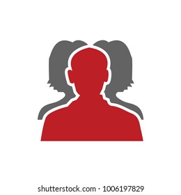 Business Team Icon. Professional, pixel perfect icons optimized for both large and small resolutions. EPS 8 format.