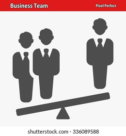 Business Team Icon. Professional, pixel perfect icon optimized for both large and small resolutions. EPS 8 format.