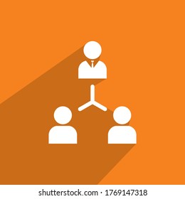 icono de equipo de negocios, vector de icono de negocio