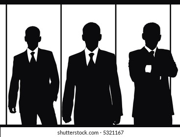 business team in office