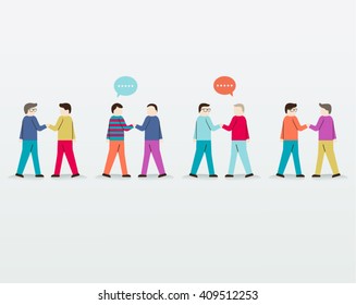 Business Team People Vector Design