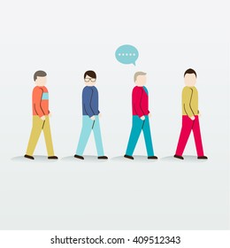 Business Team People Vector Design