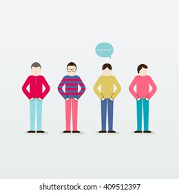 Business Team People Vector Design
