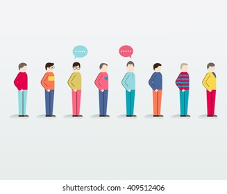 Business Team People Vector Design